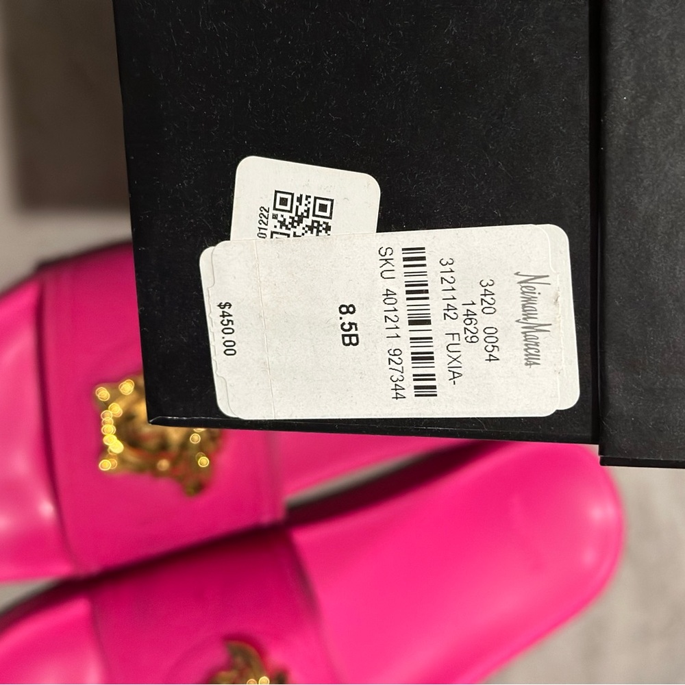 Versace slides Magenta